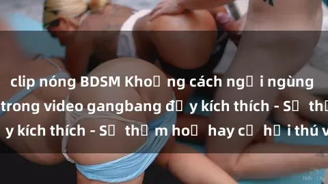 clip nóng BDSM Khoảng cách ngại ngùng đối với  gái Việt trong video gangbang đầy kích thích - Sự thảm hoạ hay cơ hội thú vị?
